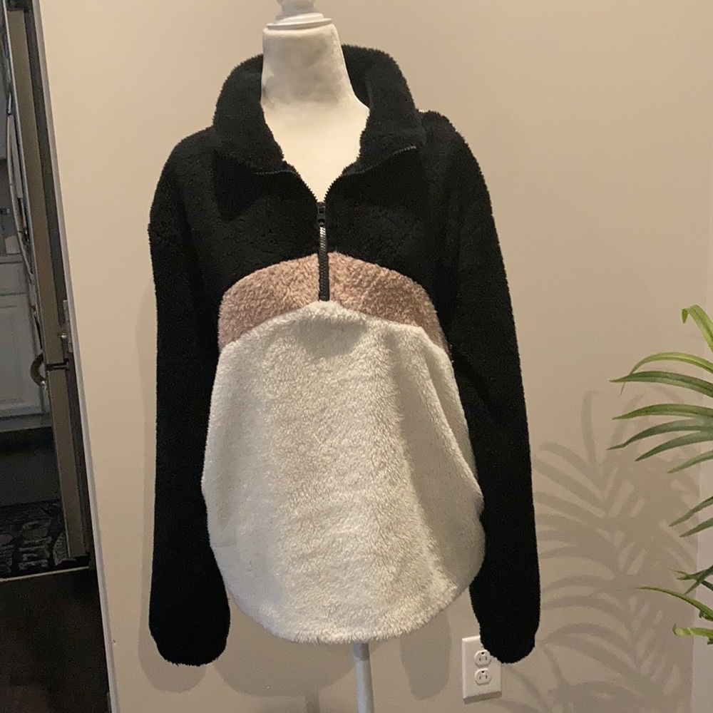 Sherpa pullover